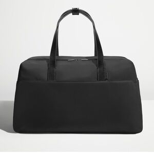 AWAY The Weekender Duffle Bag in Jet Black